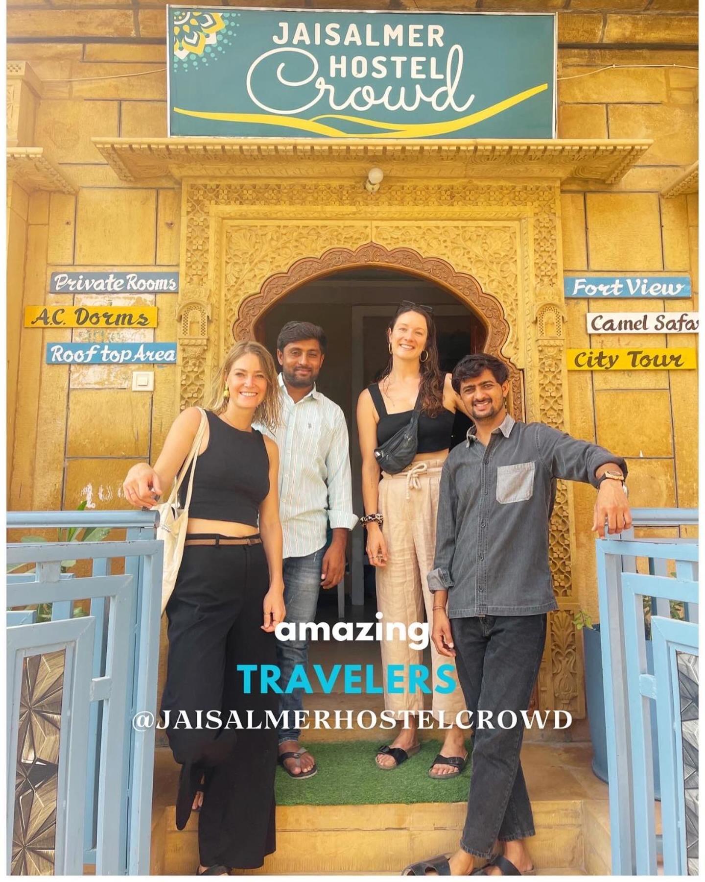 Jaisalmer Hostel Crowd Extérieur photo